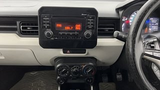 Used 2021 Maruti Suzuki Ignis Delta MT Petrol Petrol Manual interior MUSIC SYSTEM & AC CONTROL VIEW