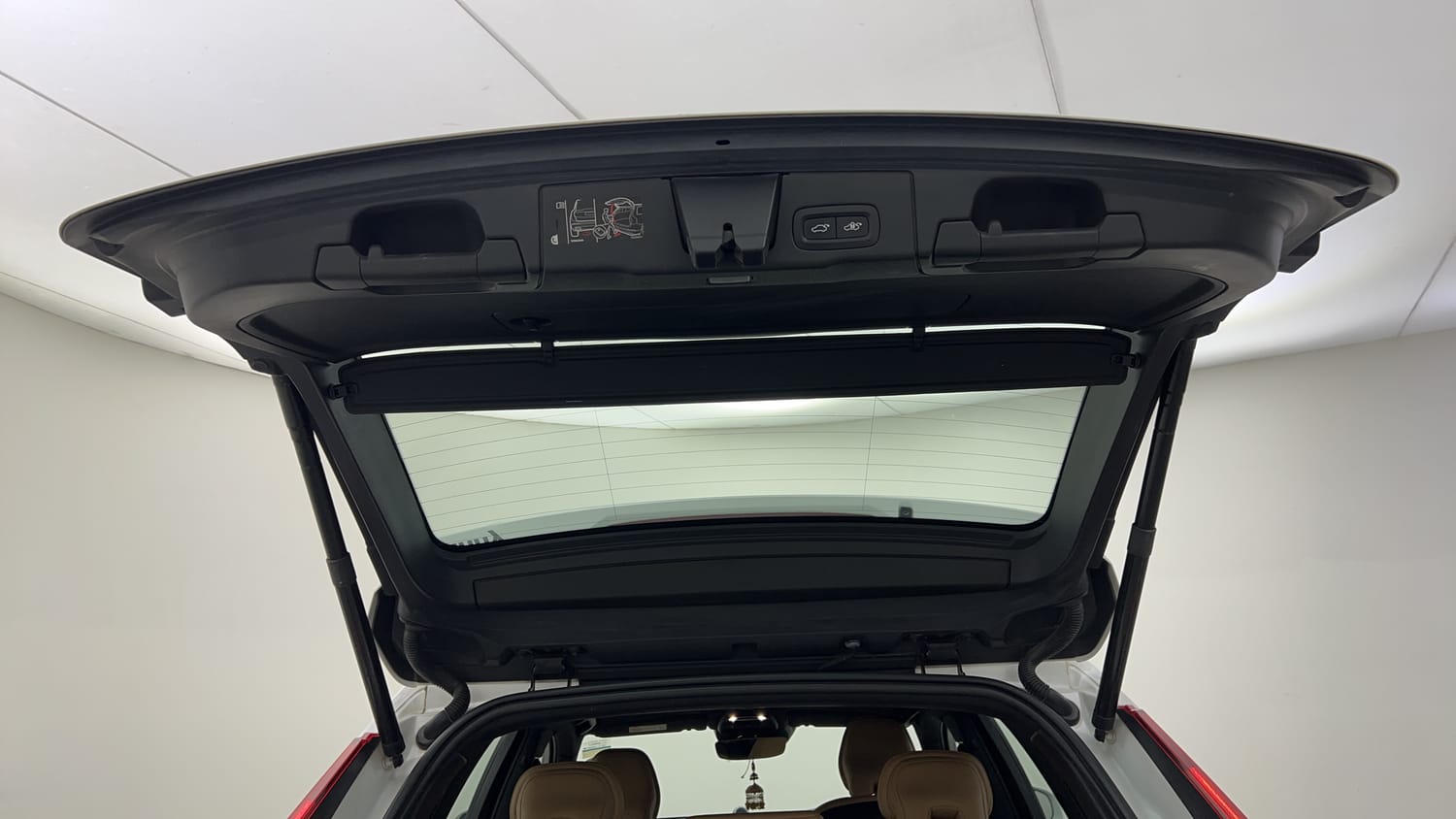 New Volvo XC60 interior DICKY DOOR OPEN VIEW