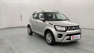 Used 2021 Maruti Suzuki Ignis Delta MT Petrol Petrol Manual exterior RIGHT FRONT CORNER VIEW