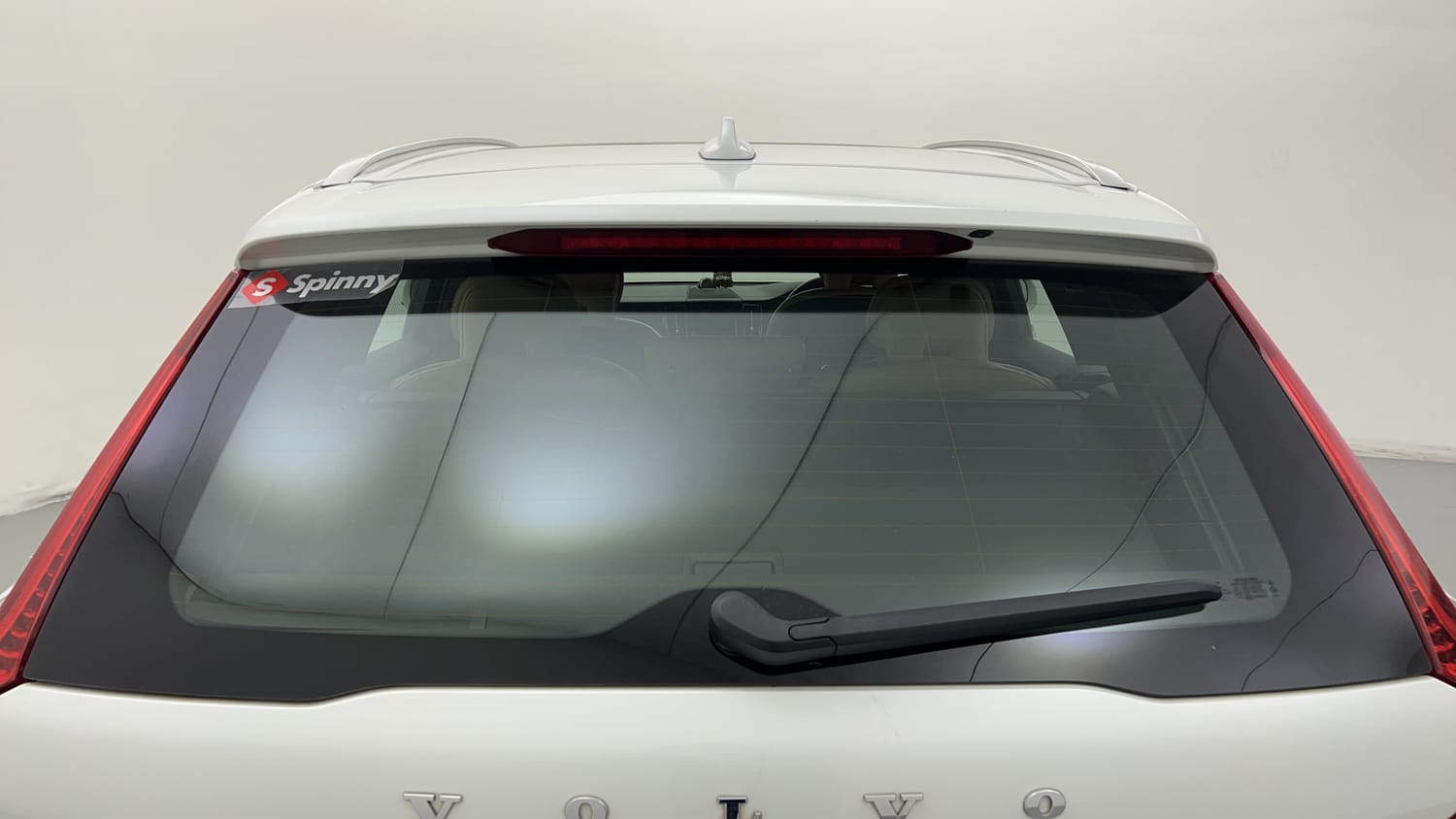 New Volvo XC60 exterior BACK WINDSHIELD VIEW