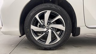 Used 2023 Toyota Glanza V AMT Petrol Automatic tyres LEFT FRONT TYRE RIM VIEW