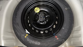 Used 2023 Toyota Glanza V AMT Petrol Automatic tyres SPARE TYRE VIEW