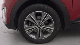 Used 2017 Hyundai Creta [2015-2018] 1.6 SX Plus Auto Petrol Petrol Automatic tyres LEFT FRONT TYRE RIM VIEW