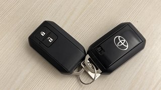 Used 2023 Toyota Glanza V AMT Petrol Automatic extra CAR KEY VIEW