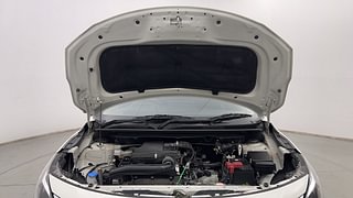 Used 2023 Toyota Glanza V AMT Petrol Automatic engine ENGINE & BONNET OPEN FRONT VIEW