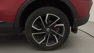Used 2021 MG Motors Astor Savvy 1.3 Turbo AT S Red Petrol Automatic tyres LEFT REAR TYRE RIM VIEW