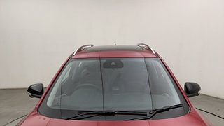 Used 2021 MG Motors Astor Savvy 1.3 Turbo AT S Red Petrol Automatic exterior FRONT WINDSHIELD VIEW
