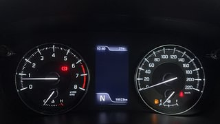 Used 2023 Toyota Glanza V AMT Petrol Automatic interior CLUSTERMETER VIEW