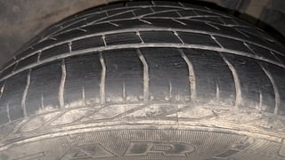 Used 2022 Tata Nexon XZ Plus Petrol Manual tyres LEFT REAR TYRE TREAD VIEW
