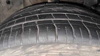 Used 2022 Tata Nexon XZ Plus Petrol Manual tyres RIGHT FRONT TYRE TREAD VIEW