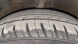 Used 2018 Hyundai Grand i10 Magna AT 1.2 Kappa VTVT Petrol Automatic tyres LEFT FRONT TYRE TREAD VIEW