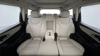 Used 2021 Mahindra XUV700 AX 7 Petrol AT Luxury Pack 7 STR Petrol Automatic interior REAR SEAT CONDITION VIEW