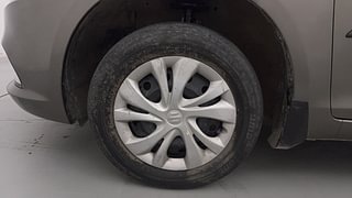 Used 2015 Maruti Suzuki Swift Dzire VXI Petrol Manual tyres LEFT FRONT TYRE RIM VIEW