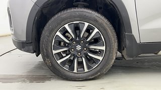 Used 2020 maruti-suzuki Vitara Brezza ZXi Plus Petrol Manual tyres LEFT FRONT TYRE RIM VIEW