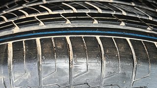 Used 2020 maruti-suzuki Vitara Brezza ZXi Plus Petrol Manual tyres LEFT REAR TYRE TREAD VIEW