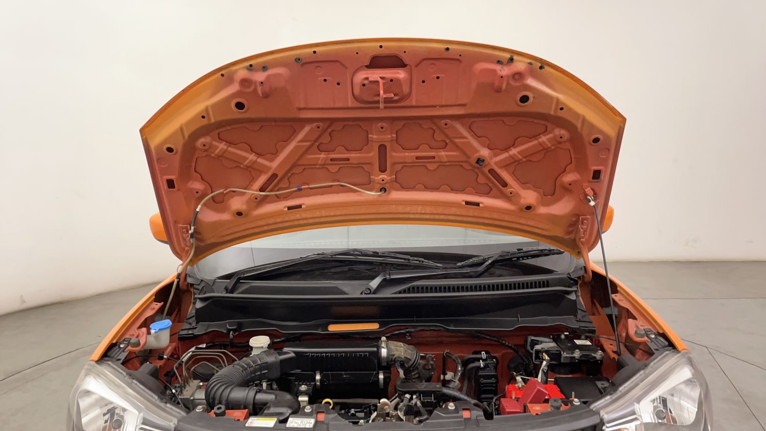 New Maruti Suzuki S-Presso engine ENGINE & BONNET OPEN FRONT VIEW