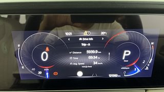 Used 2021 Mahindra XUV700 AX 7 Petrol AT Luxury Pack 7 STR Petrol Automatic interior CLUSTERMETER VIEW