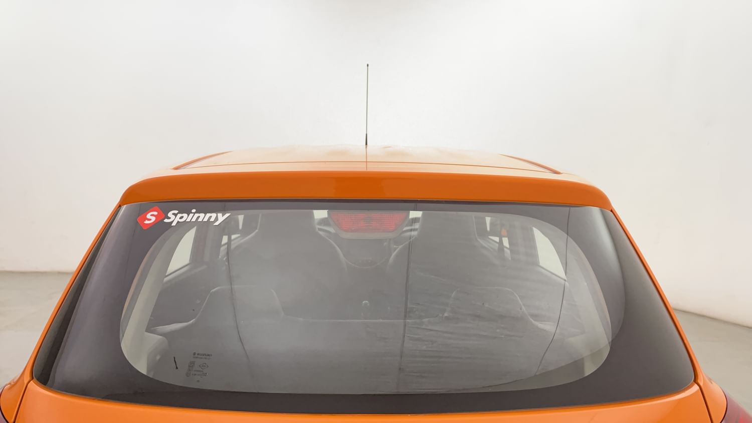 New Maruti Suzuki S-Presso exterior BACK WINDSHIELD VIEW