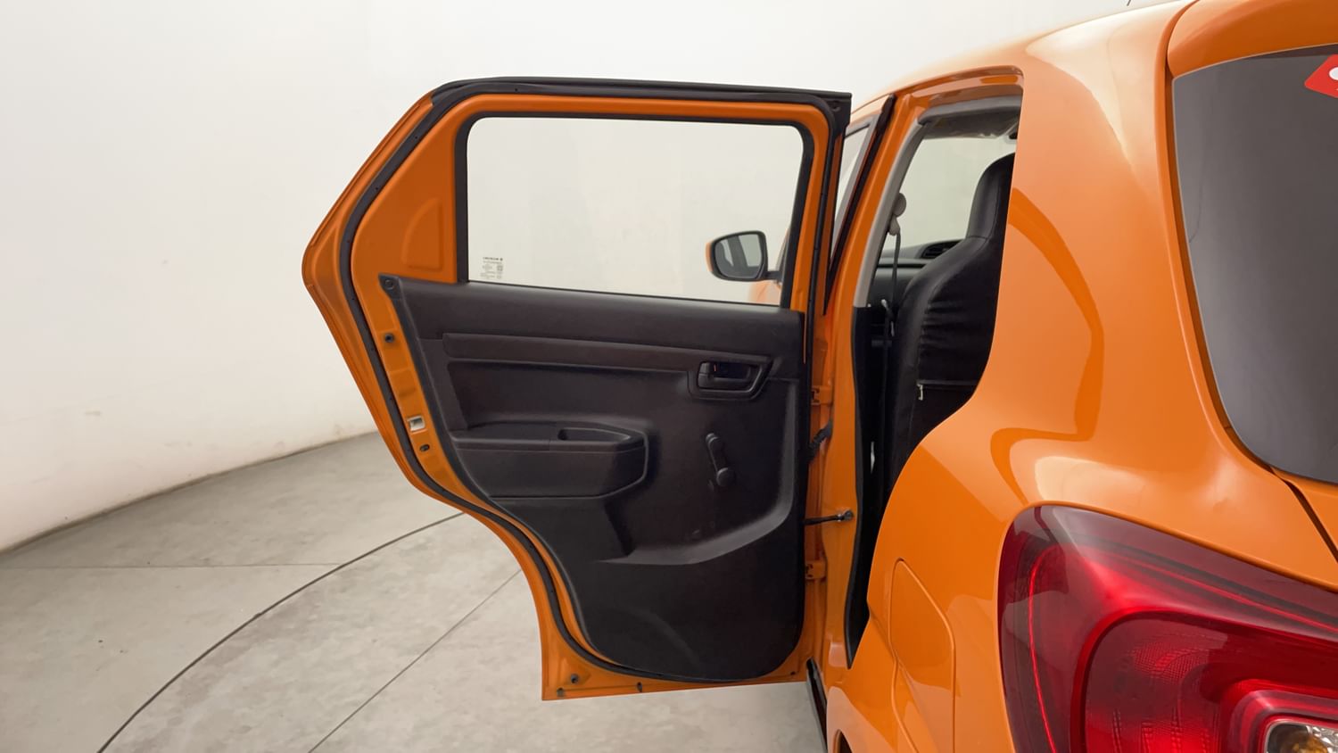 New Maruti Suzuki S-Presso interior LEFT REAR DOOR OPEN VIEW