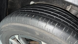 Used 2021 Mahindra XUV700 AX 7 Petrol AT Luxury Pack 7 STR Petrol Automatic tyres LEFT REAR TYRE TREAD VIEW