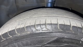 Used 2020 Hyundai New Santro 1.1 Sportz MT Petrol Manual tyres LEFT FRONT TYRE TREAD VIEW