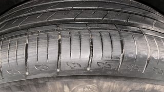 Used 2024 Mahindra XUV700 AX 5 Petrol MT 7 STR Petrol Manual tyres LEFT FRONT TYRE TREAD VIEW