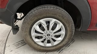 Used 2021 Renault Triber RXT AMT Petrol Automatic tyres RIGHT REAR TYRE RIM VIEW