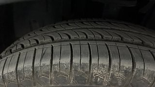 Used 2021 Renault Triber RXT AMT Petrol Automatic tyres LEFT FRONT TYRE TREAD VIEW