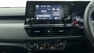 Used 2020 Kia Seltos HTK G Petrol Manual interior MUSIC SYSTEM & AC CONTROL VIEW