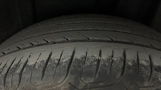 Used 2022 Skoda Slavia Style 1.0L TSI AT Petrol Automatic tyres LEFT REAR TYRE TREAD VIEW