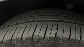 Used 2022 Skoda Slavia Style 1.0L TSI AT Petrol Automatic tyres LEFT FRONT TYRE TREAD VIEW