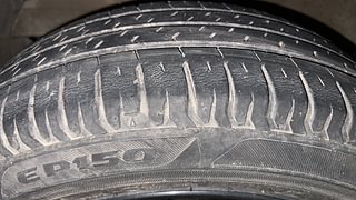 Used 2021 Maruti Suzuki XL6 Zeta AT Petrol Petrol Automatic tyres LEFT FRONT TYRE TREAD VIEW