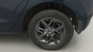 Used 2022 Hyundai Grand i10 Nios Sportz 1.2 Kappa VTVT Petrol Manual tyres LEFT REAR TYRE RIM VIEW