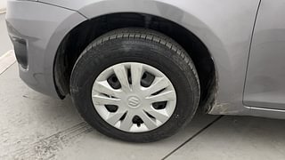 Used 2014 Maruti Suzuki Swift Dzire VXI Petrol Manual tyres LEFT FRONT TYRE RIM VIEW