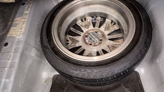 Used 2017 Honda City ZX CVT Petrol Automatic tyres SPARE TYRE VIEW