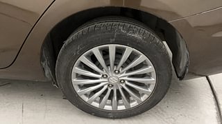 Used 2016 Maruti Suzuki Ciaz ZDi+ SHVS Diesel Manual tyres LEFT REAR TYRE RIM VIEW