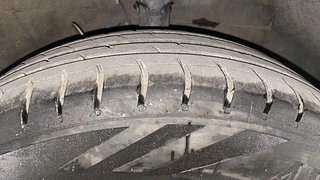 Used 2020 Hyundai New Santro 1.1 Asta AMT Petrol Automatic tyres RIGHT FRONT TYRE TREAD VIEW