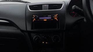 Used 2015 Maruti Suzuki Swift [2014-2017] LXI (O) CNG (Outside Fitted) Petrol+cng Manual interior MUSIC SYSTEM & AC CONTROL VIEW