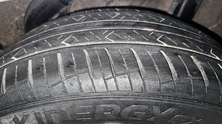 Used 2017 Hyundai Verna SX (O) 1.6 VTVT AT Petrol Automatic tyres LEFT REAR TYRE TREAD VIEW