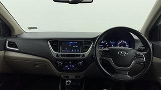 Used 2017 Hyundai Verna SX (O) 1.6 VTVT AT Petrol Automatic interior DASHBOARD VIEW