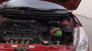 Used 2017 Maruti Suzuki Baleno Zeta AT Petrol Petrol Automatic engine ENGINE LEFT SIDE HINGE & APRON VIEW