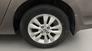 Used 2012 Honda City 1.5 V AT Petrol Automatic tyres LEFT REAR TYRE RIM VIEW