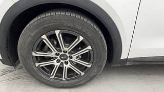 Used 2022 Mahindra XUV700 AX 7 Petrol AT Luxury Pack 7 STR Petrol Automatic tyres LEFT FRONT TYRE RIM VIEW