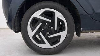 Used 2024 Hyundai Grand i10 Nios Sportz 1.2 Petrol Manual tyres RIGHT REAR TYRE RIM VIEW