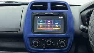 Used 2018 Renault Kwid [2015-2019] 1.0 RXT AMT Petrol Automatic interior MUSIC SYSTEM & AC CONTROL VIEW