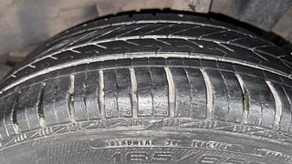 Used 2014 Hyundai Grand i10 Magna 1.2 Kappa VTVT Petrol Manual tyres LEFT REAR TYRE TREAD VIEW