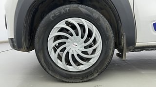 Used 2018 Renault Kwid [2015-2019] 1.0 RXT AMT Petrol Automatic tyres LEFT FRONT TYRE RIM VIEW