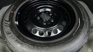 Used 2022 Maruti Suzuki Brezza ZXI Plus Dual Tone Petrol Manual tyres SPARE TYRE VIEW