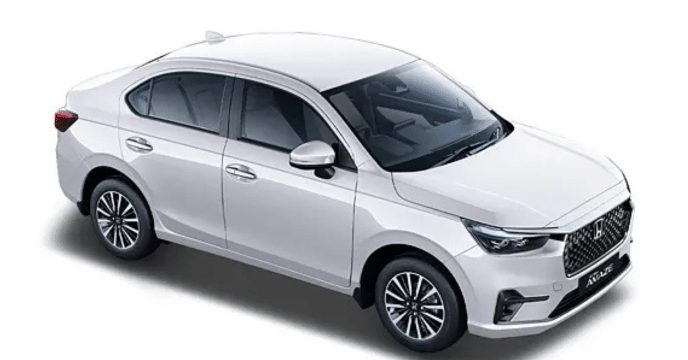 New Honda Amaze Platinum White Pearl