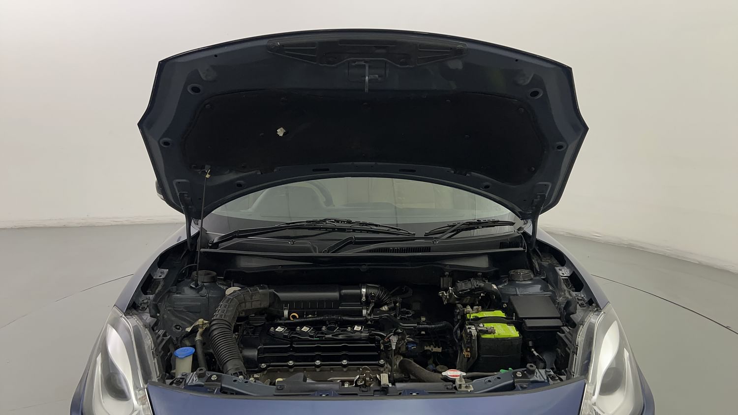 New Maruti Suzuki Dzire engine ENGINE & BONNET OPEN FRONT VIEW